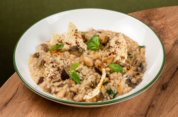 Ризотто с белыми грибами